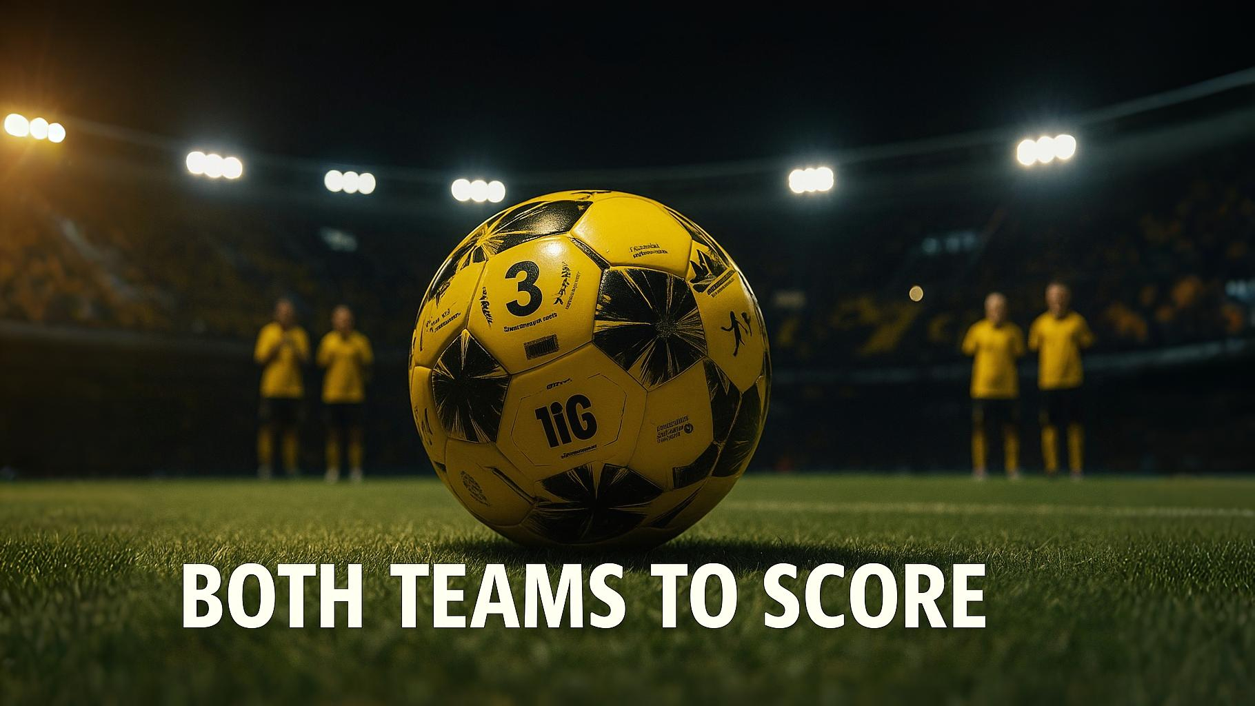 Betting on "Both Teams to Score" (BTTS) in football