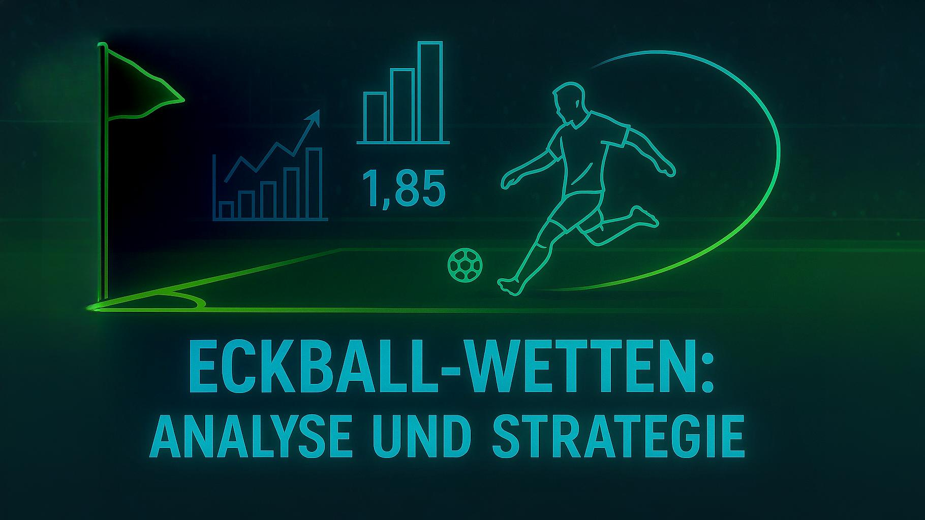 Wetten auf die Gesamtzahl der Ecken.