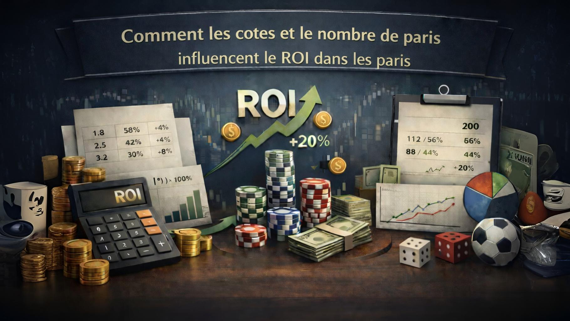 Comment les cotes et le nombre de paris influencent le ROI dans les paris sportifs : guide complet pour les parieurs professionnels