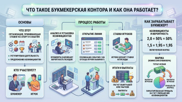 Что такое букмекерская контора и как работает БК: гайд для новичков | BetLab