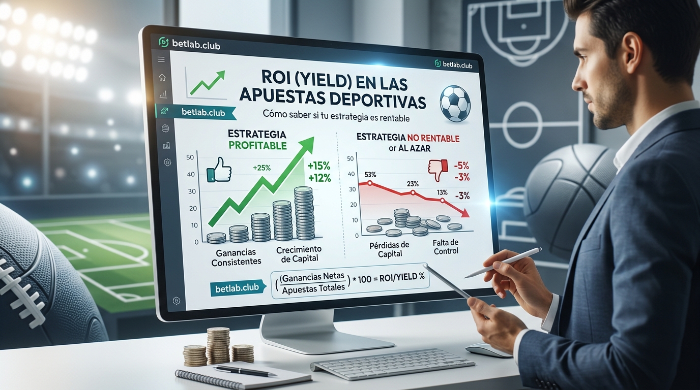¿Qué es el ROI (Yield) en las apuestas?: cómo calcular el beneficio y evaluar el éxito de un tipster