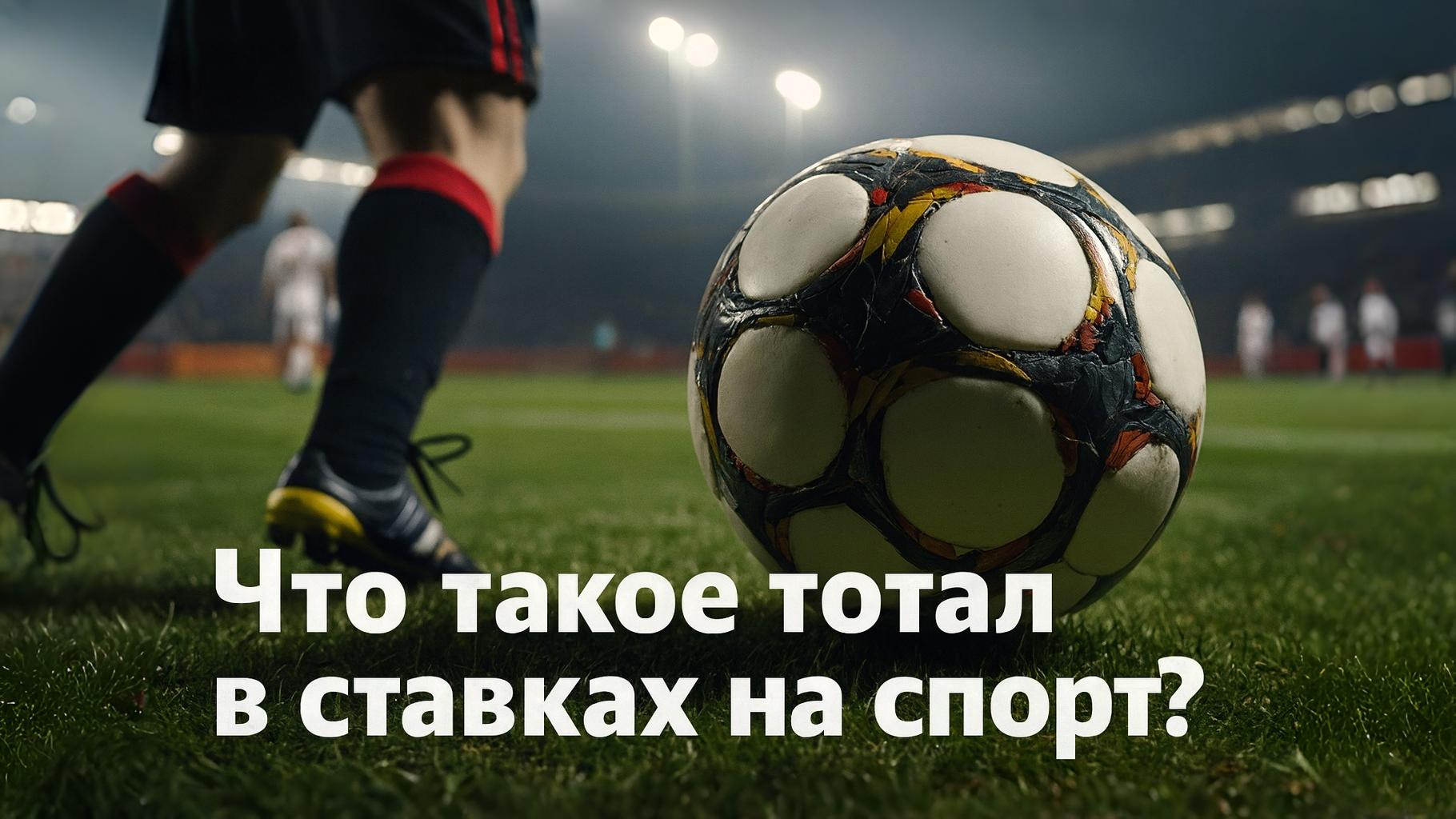 Что такое тотал в ставках на спорт?