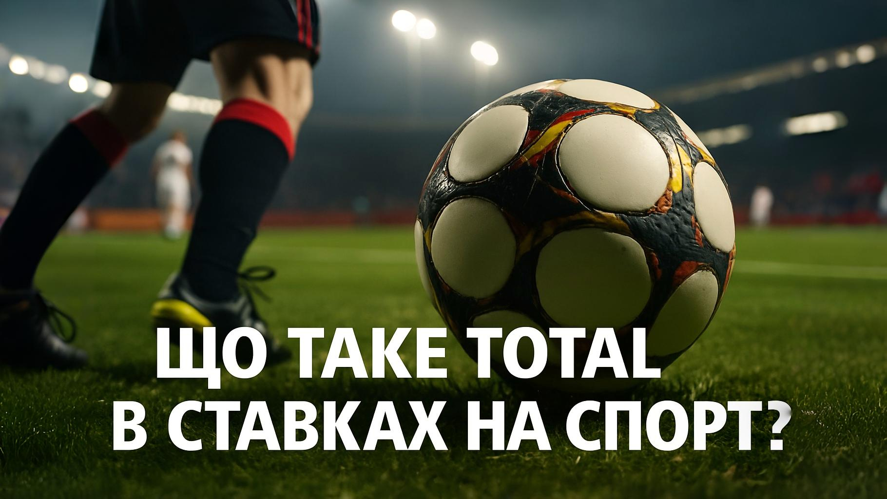 Що таке тотал у ставках на спорт?