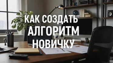 Рекомендации по созданию  алгоритмов для новичков