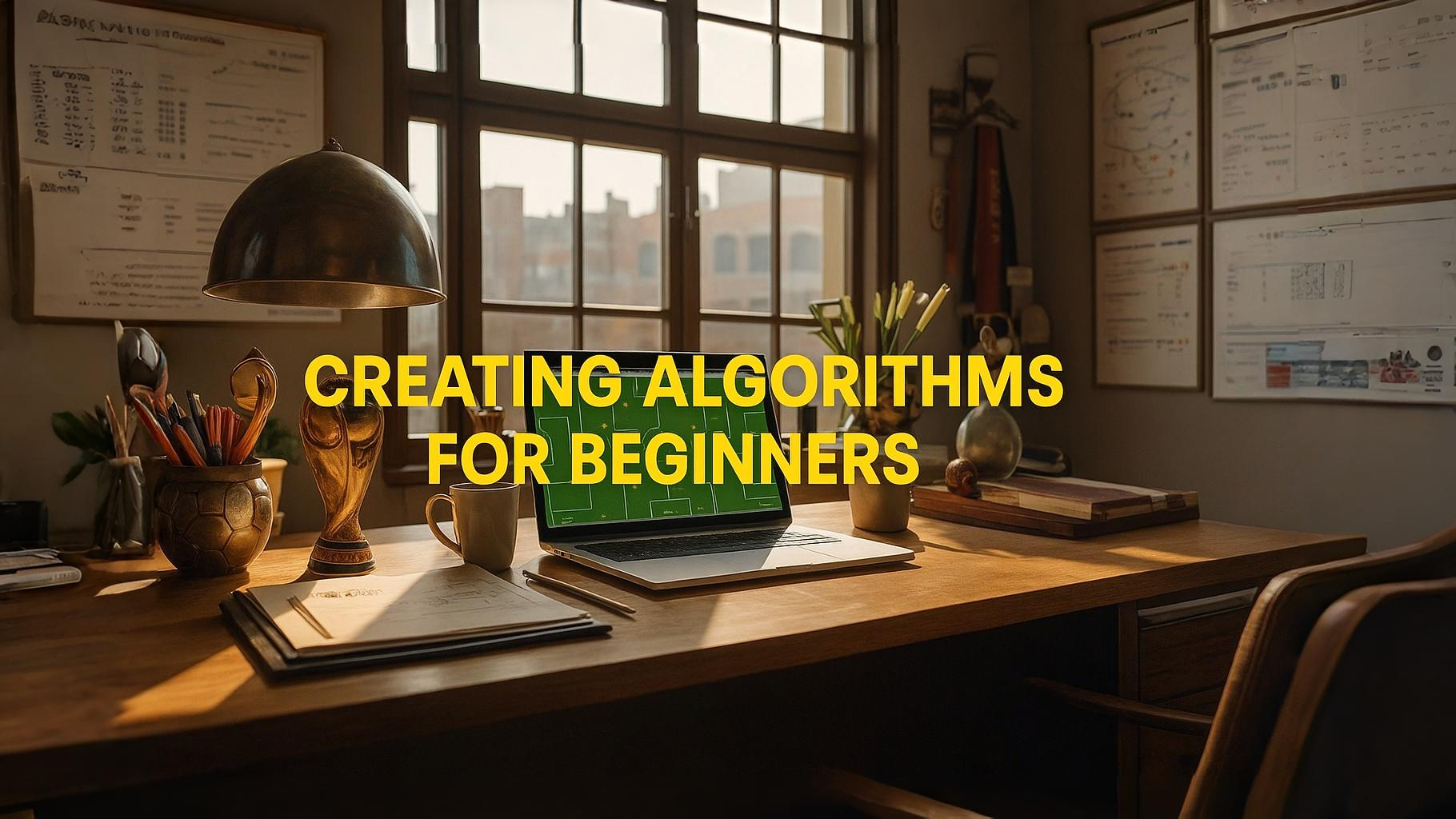 Recommendations for creating algorithms for beginners.