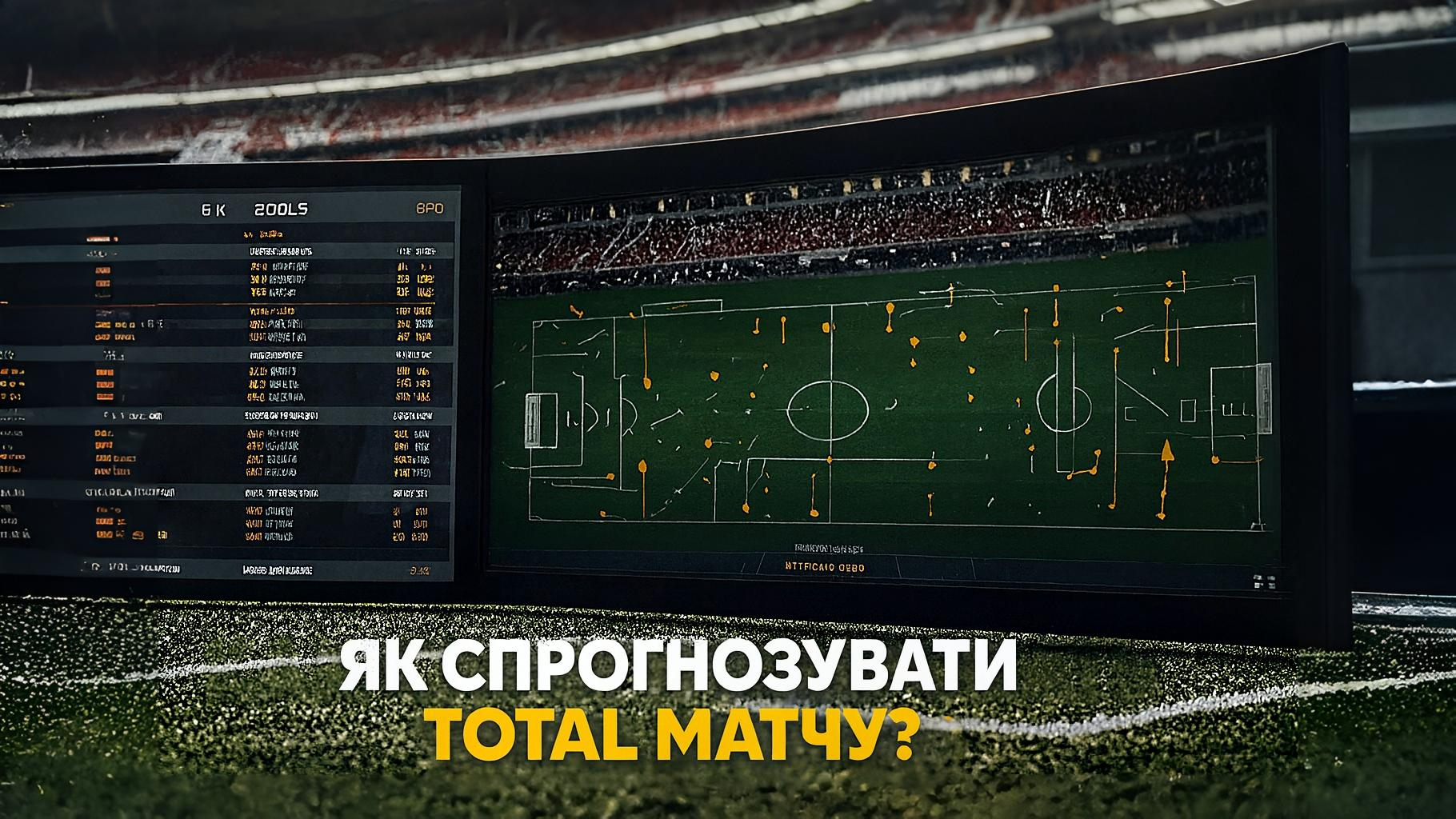 Чи можна спрогнозувати тотал футбольного матчу? Які чинники на це впливають?